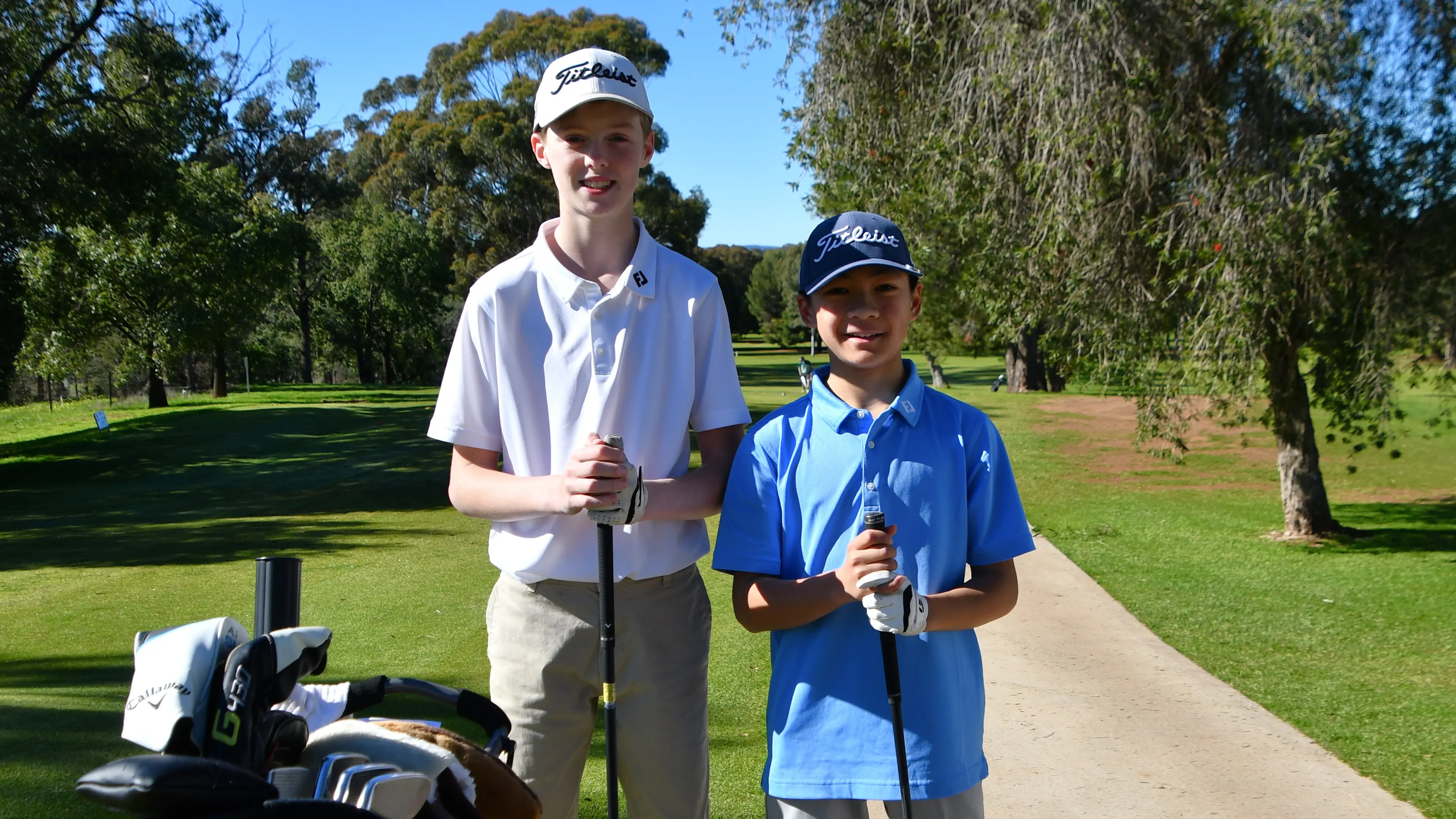 New clubs spark Strudwick in big day of golf