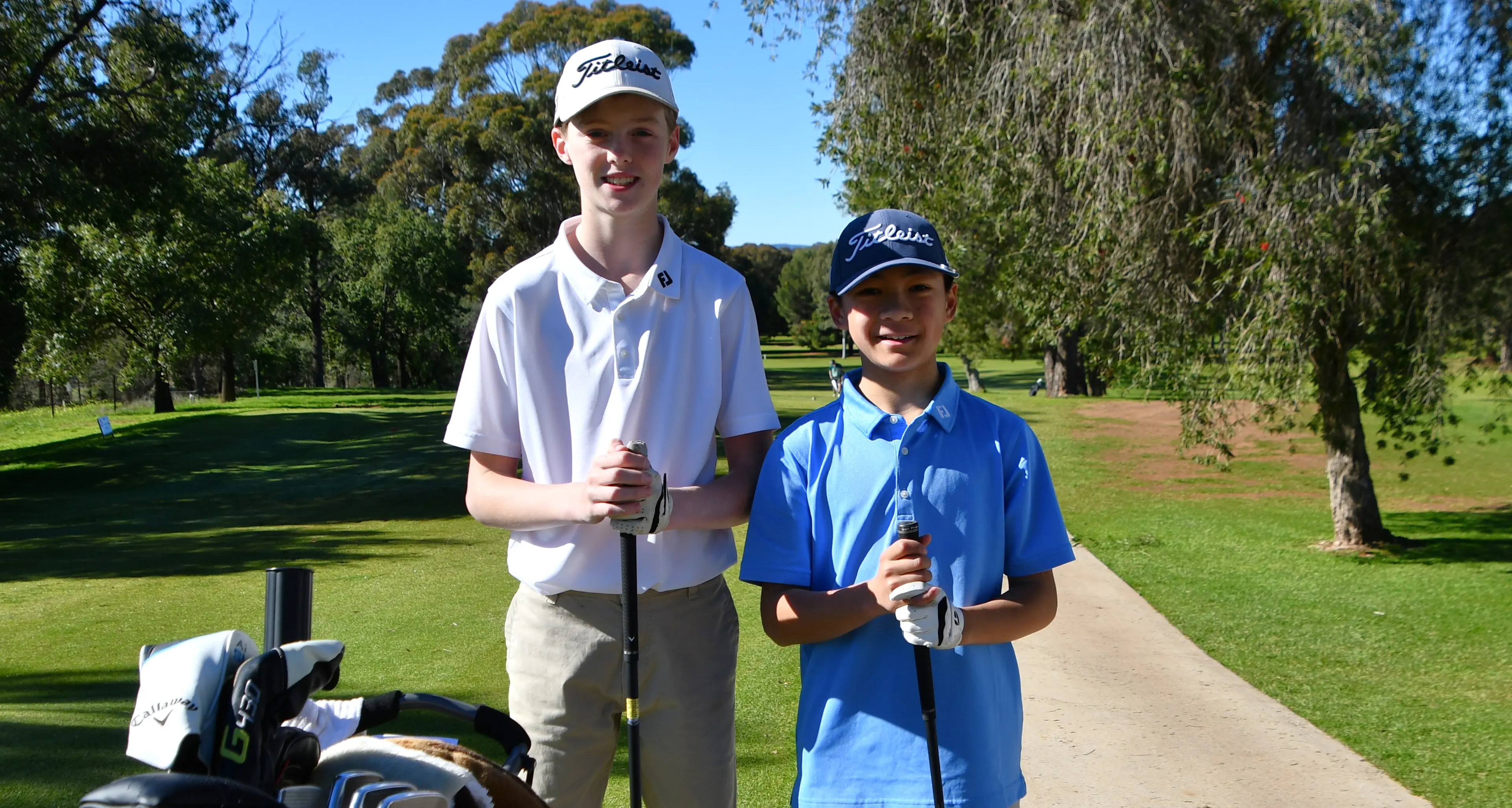 New clubs spark Strudwick in big day of golf