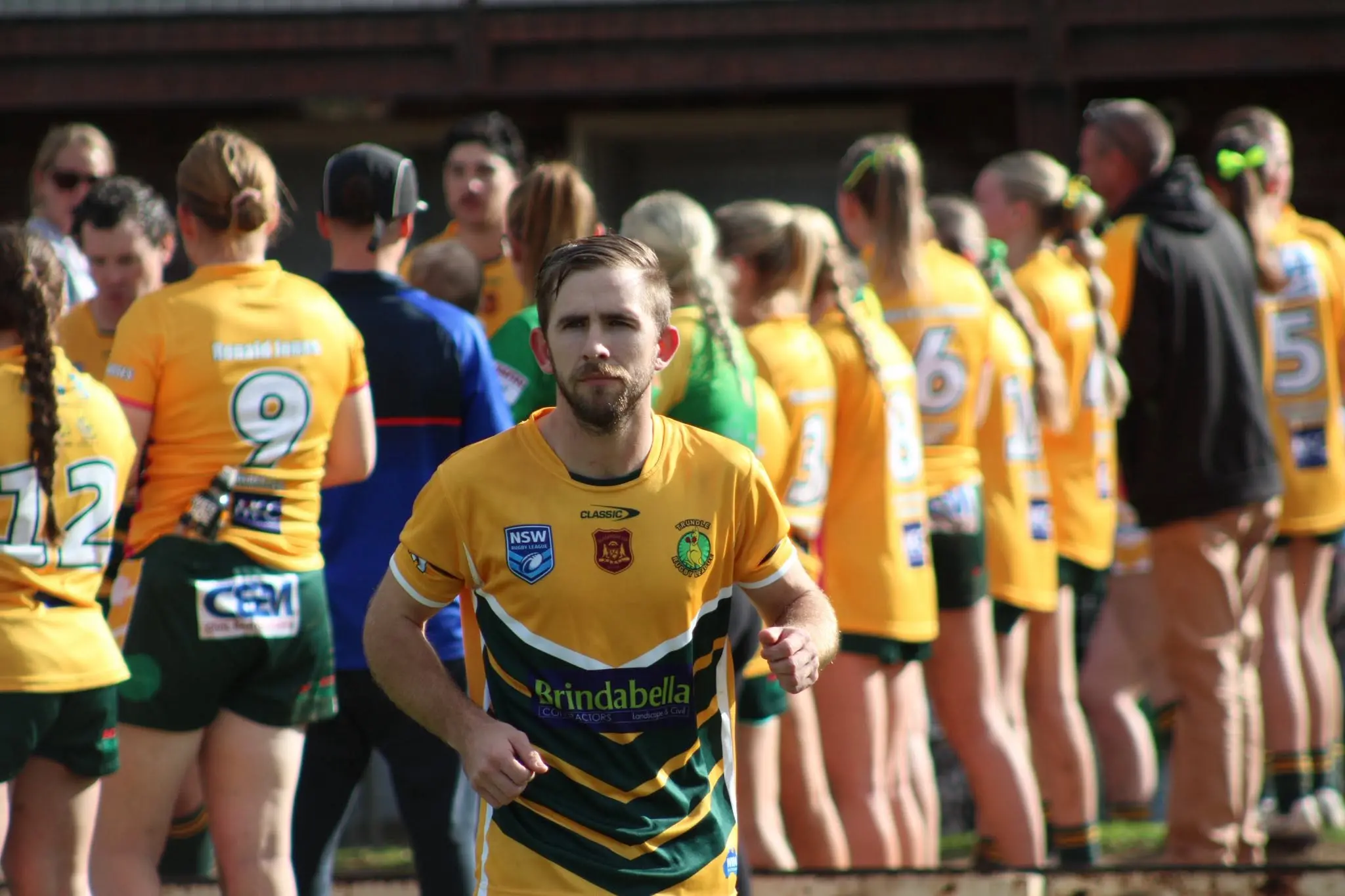 <p>Michael Murphy, who\\'s played 10 out of 11 rounds so far, and the Trundle Boomers have been taking one week at a time this season. PHOTO: Ashleigh Farrar</p>\\n