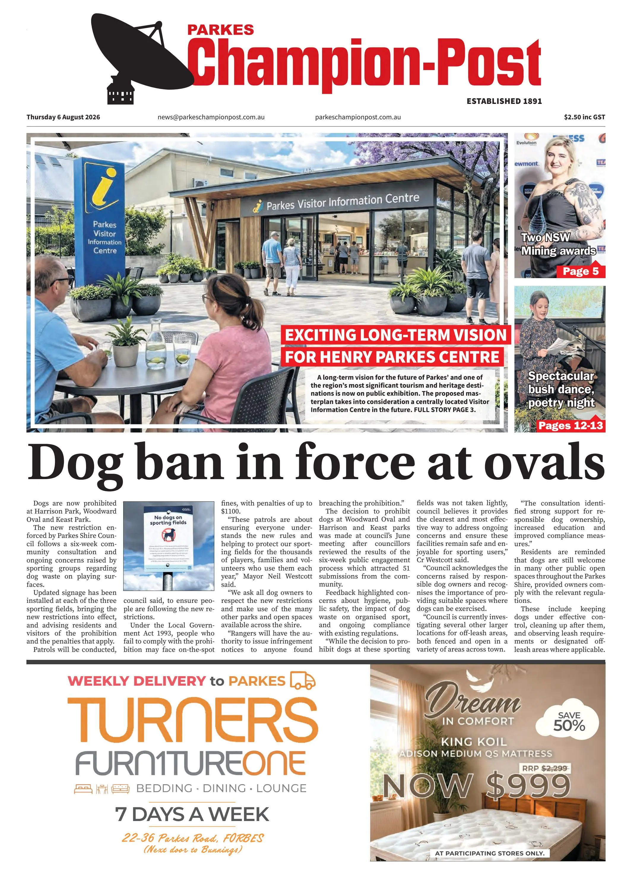 Parkes Champion Post - Thursday 6 August 2026
