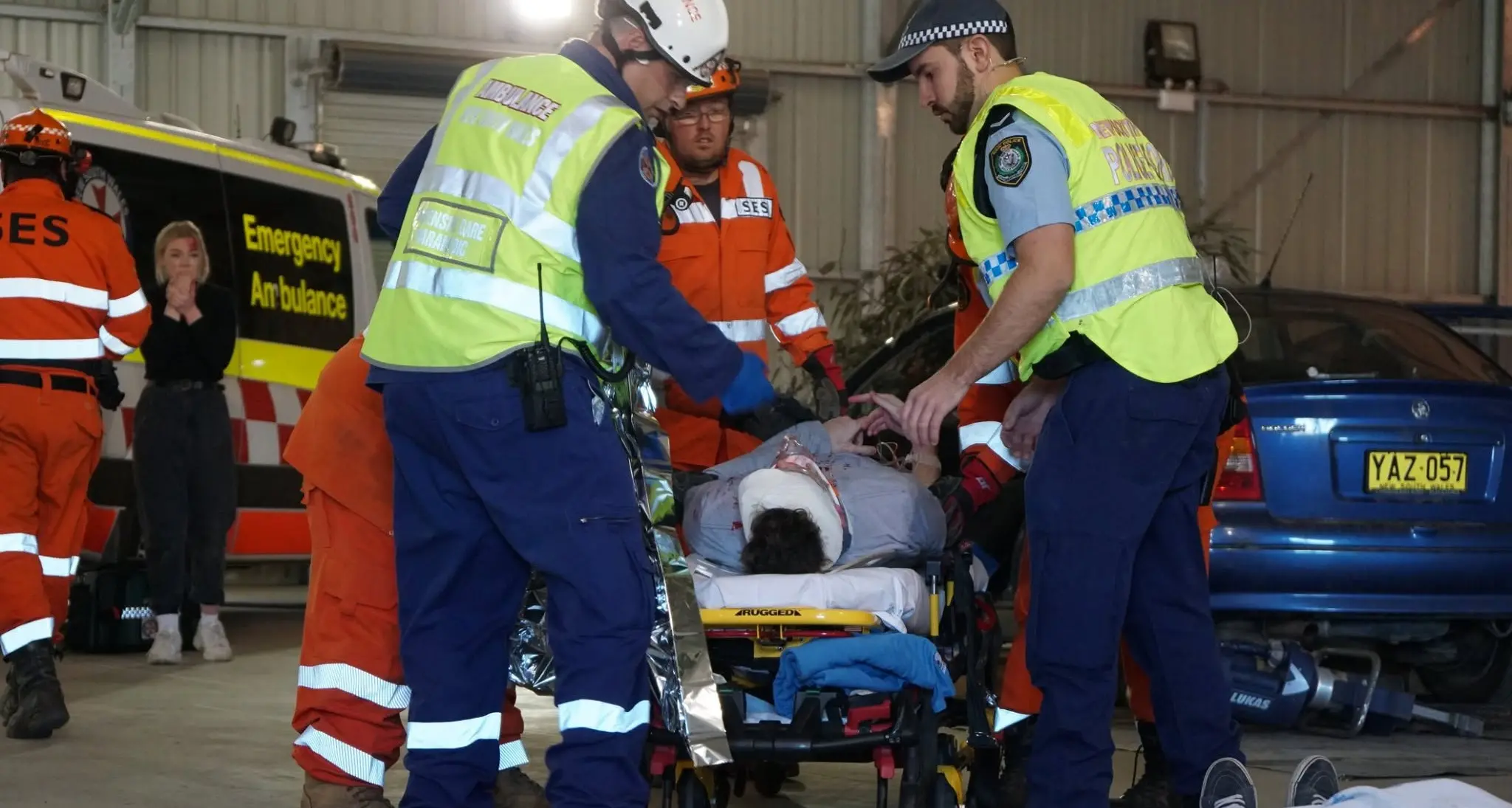 New SES base to host mock crash