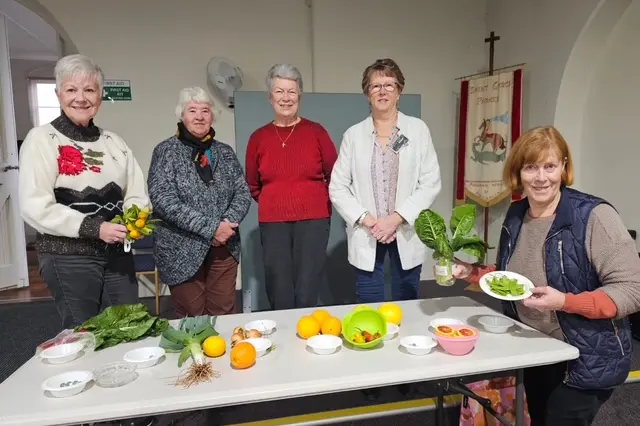 <p>Parkes Garden Club members Krys Szabo, Joy Plumridge, Valmai Westcott, president Jo Burke and Lorraine Chambers.</p>\\n