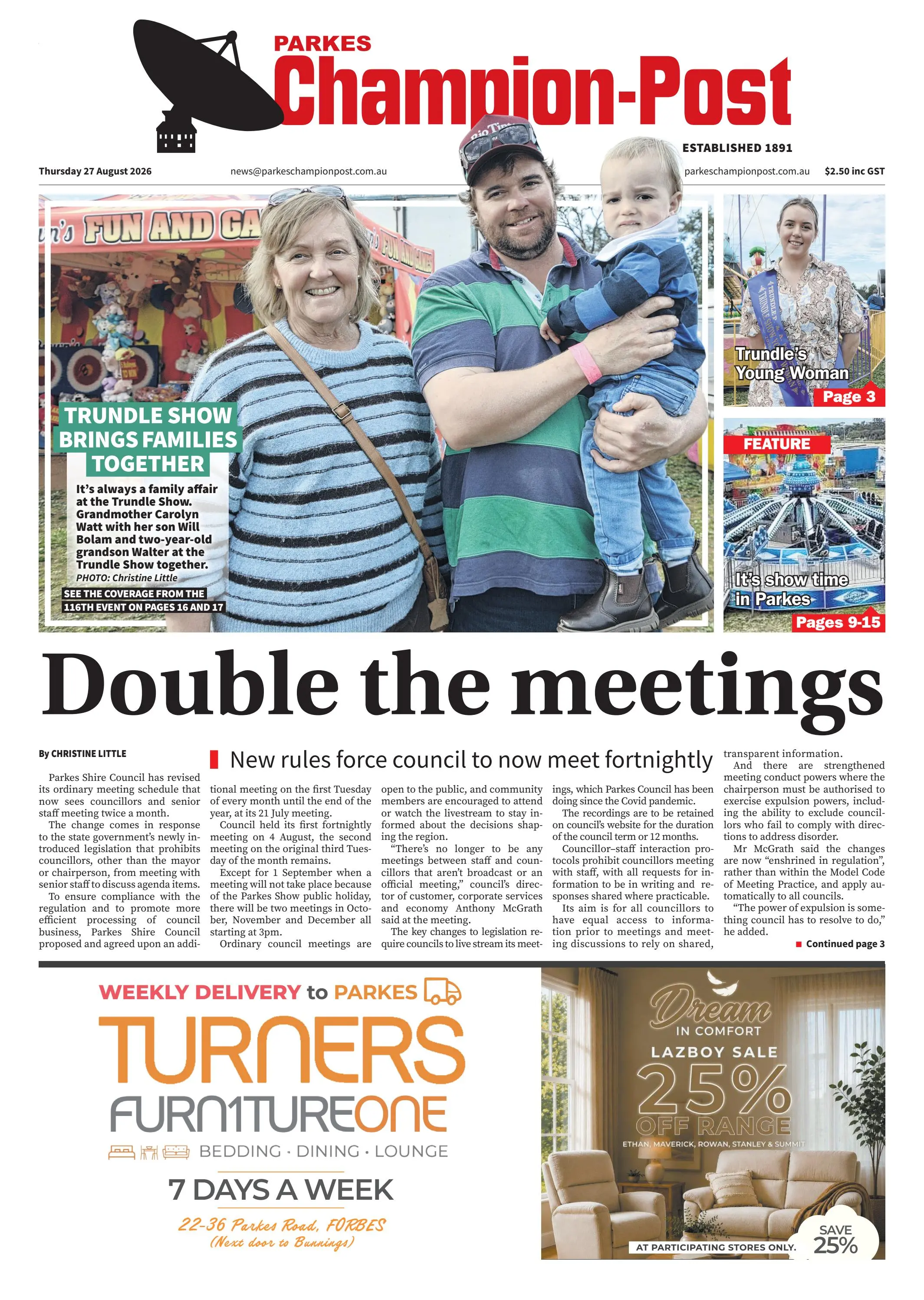 Parkes Champion-Post, Thursday, August 27, 2026