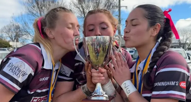 Sweet victory: Parkes Boars North Cup premiers after four years