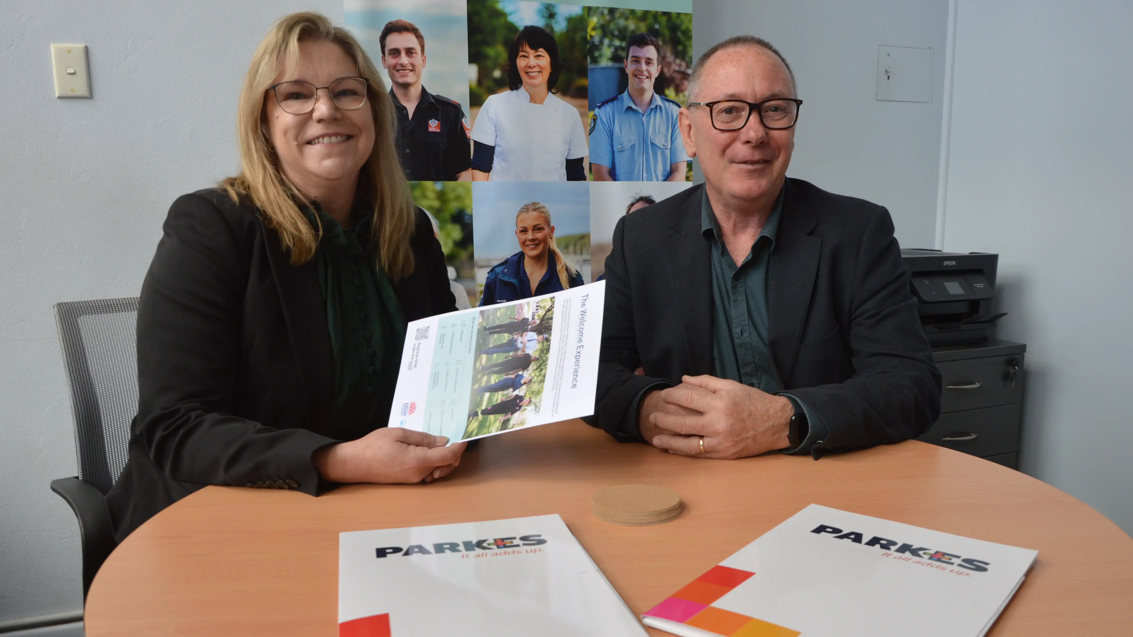 Cassie welcomes frontline workers to Parkes, Forbes