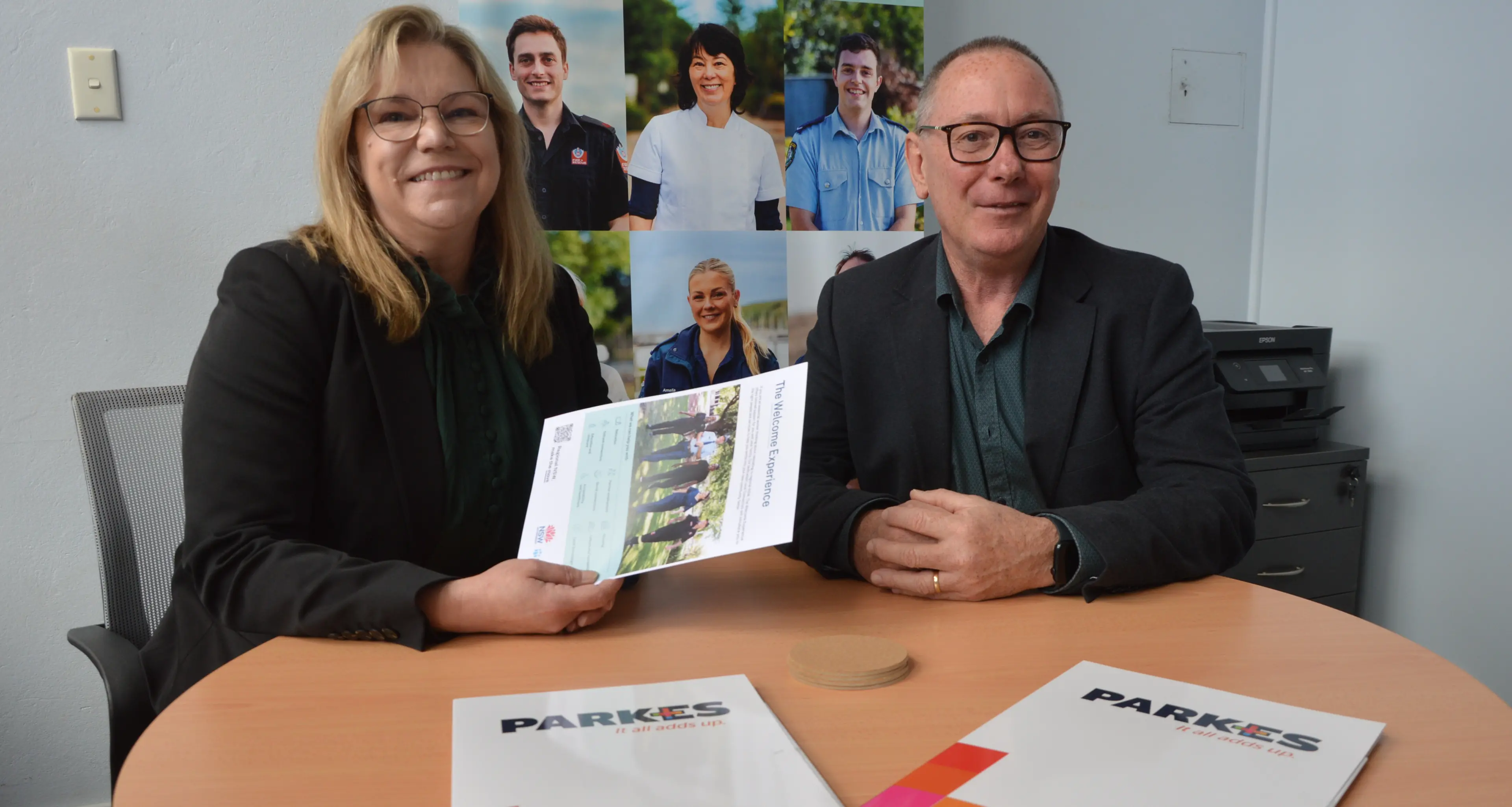 Cassie welcomes frontline workers to Parkes, Forbes