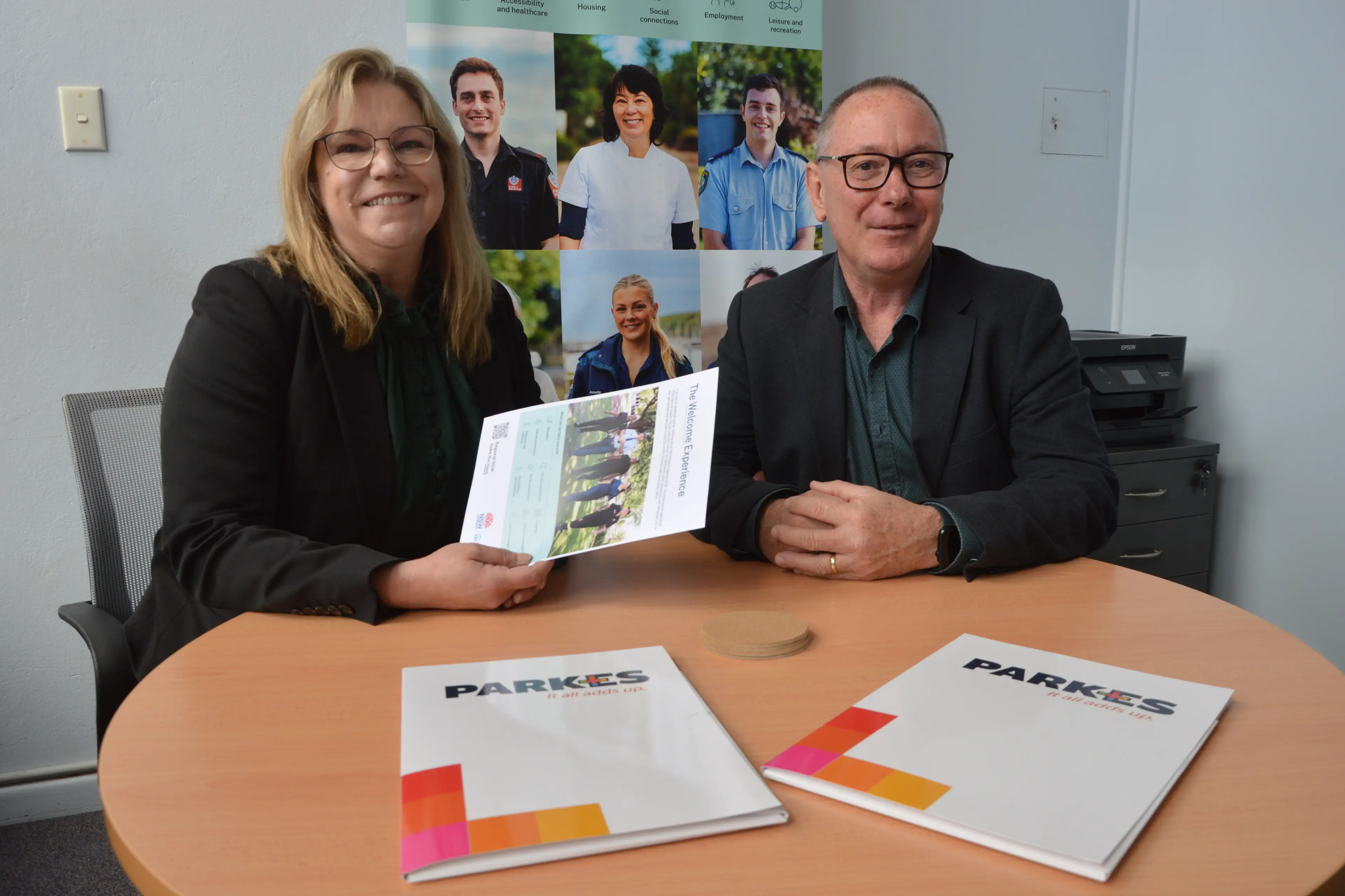 Cassie welcomes frontline workers to Parkes, Forbes