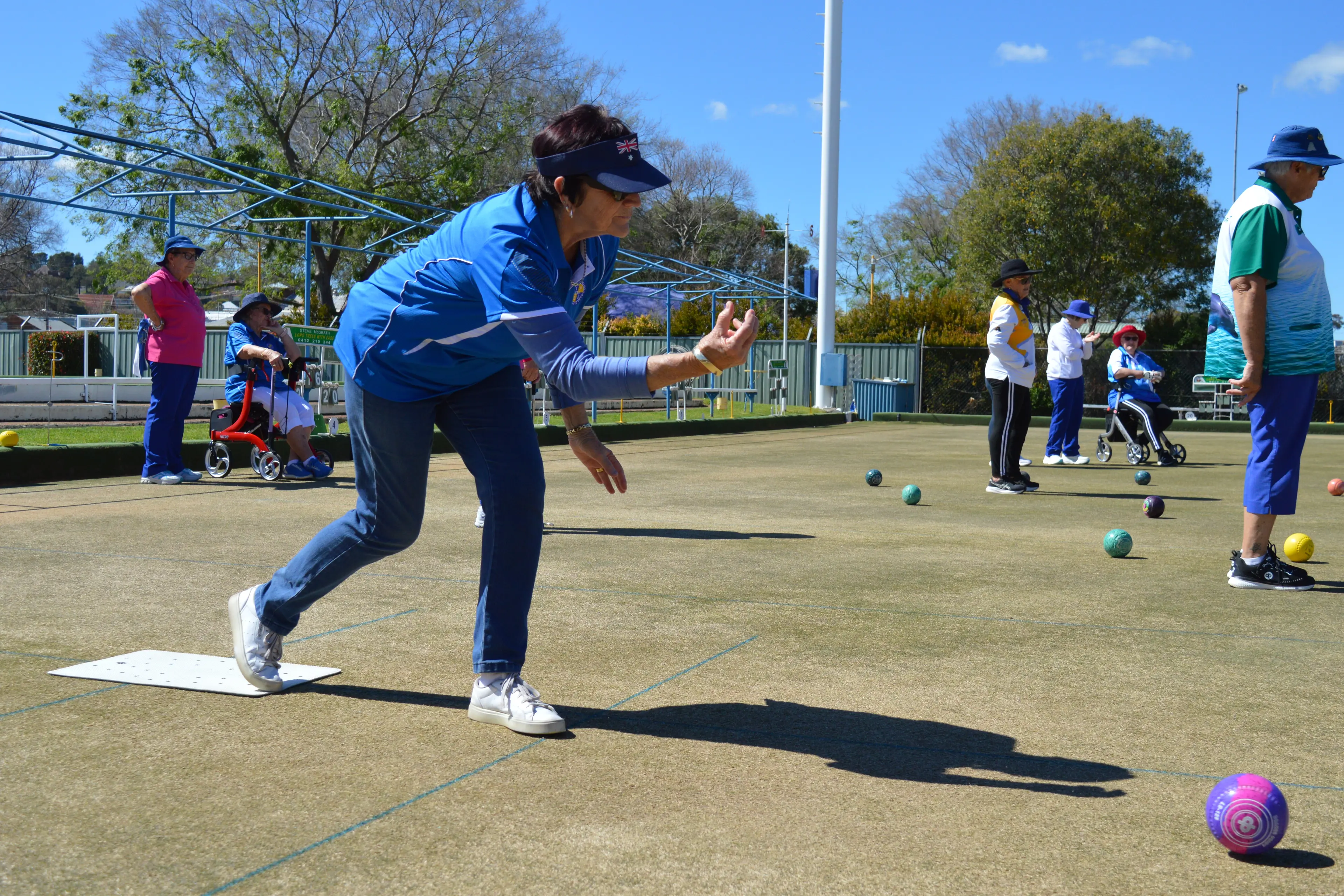 <p>Irene Allen won the \\'game of the round\\' the Consistency Singles in a very close contest. PHOTO: Christine Little</p>\\n