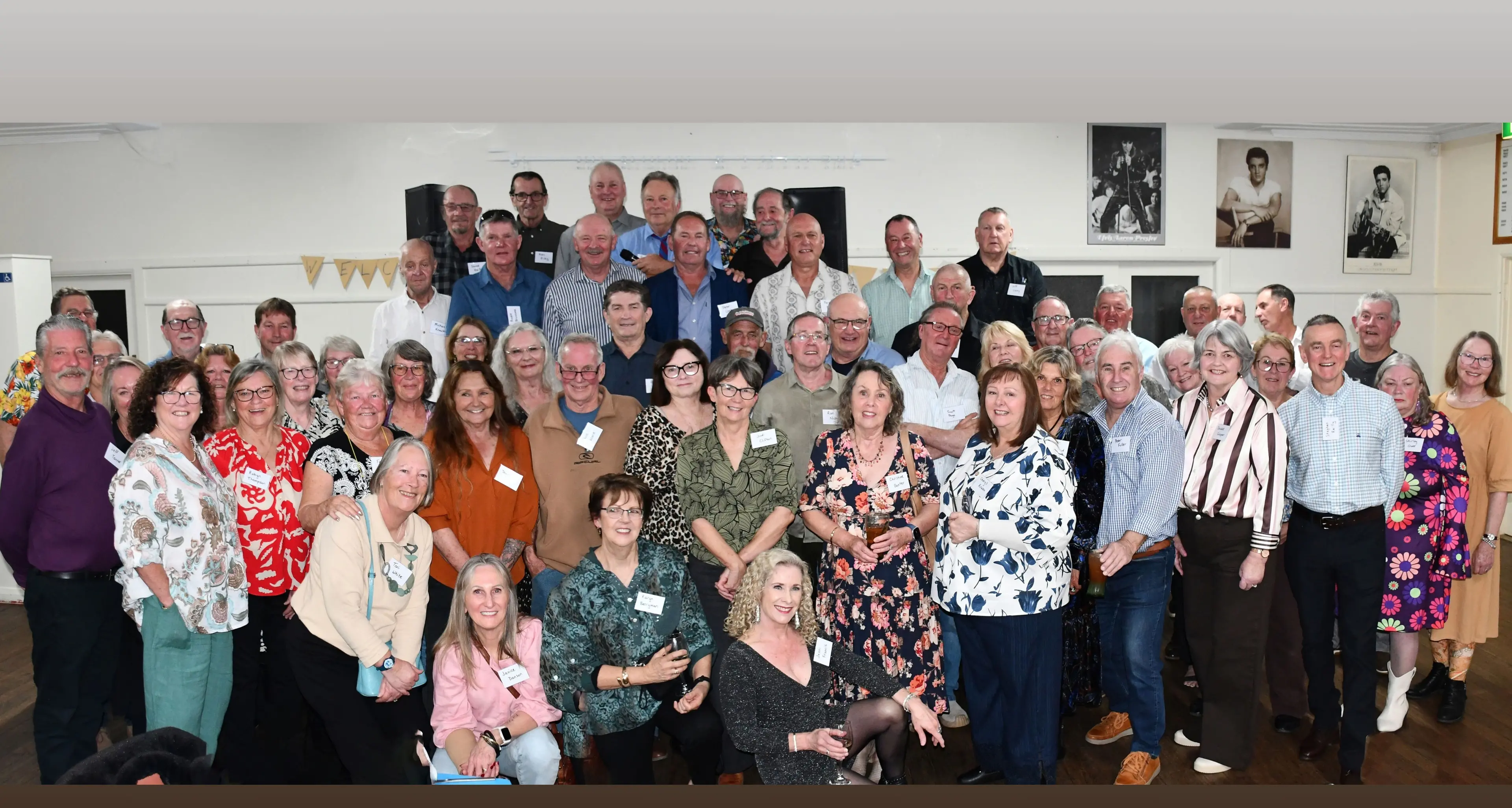 Former students roll-up for roll call
