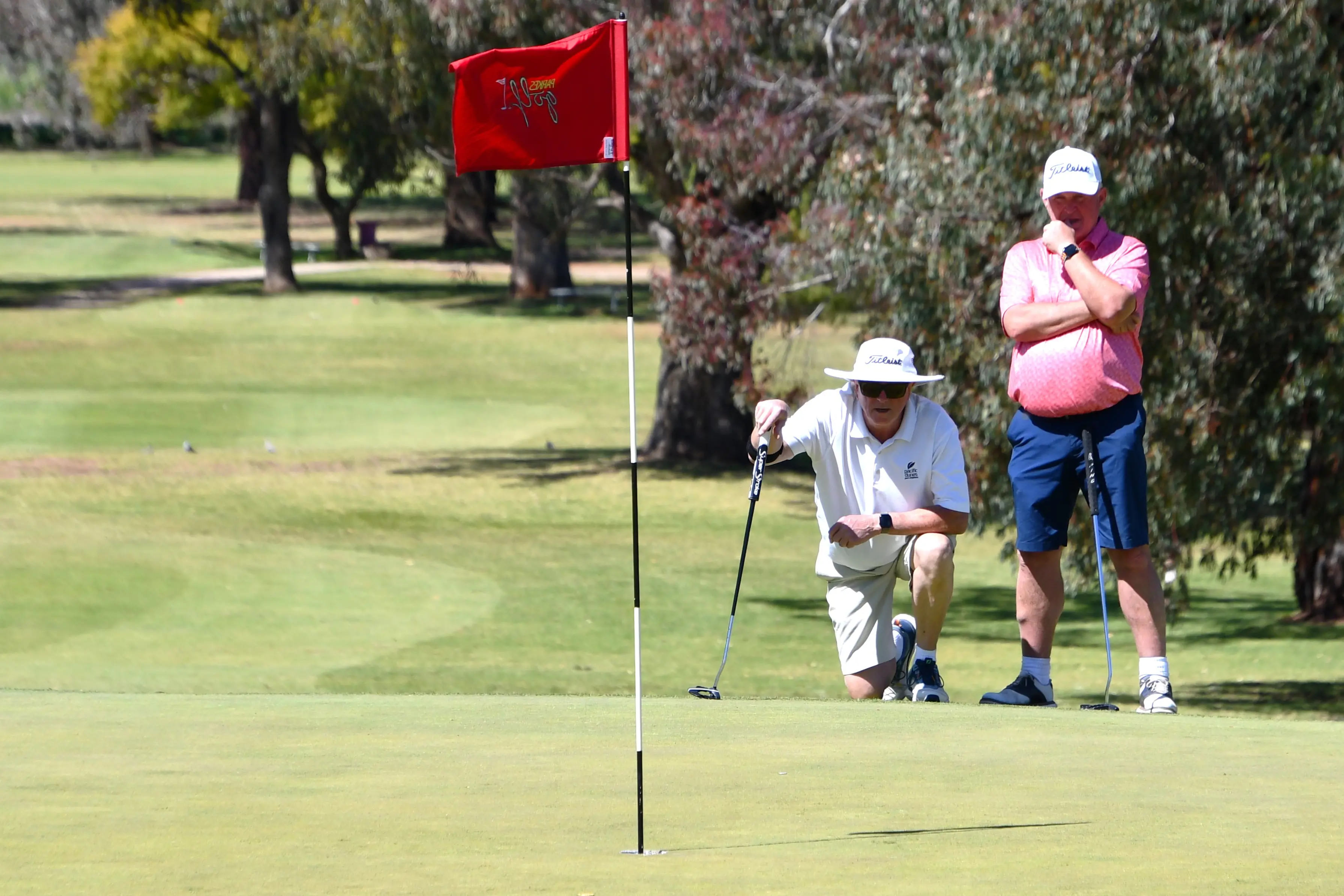 <p>Mike Pestell and Wombat from Asquith - Asquith brought 50 players to this year\\u2019s event to celebrate their 50 years in attendance at the PGC Open. PHOTOS: Jenny Kingham</p>\\n