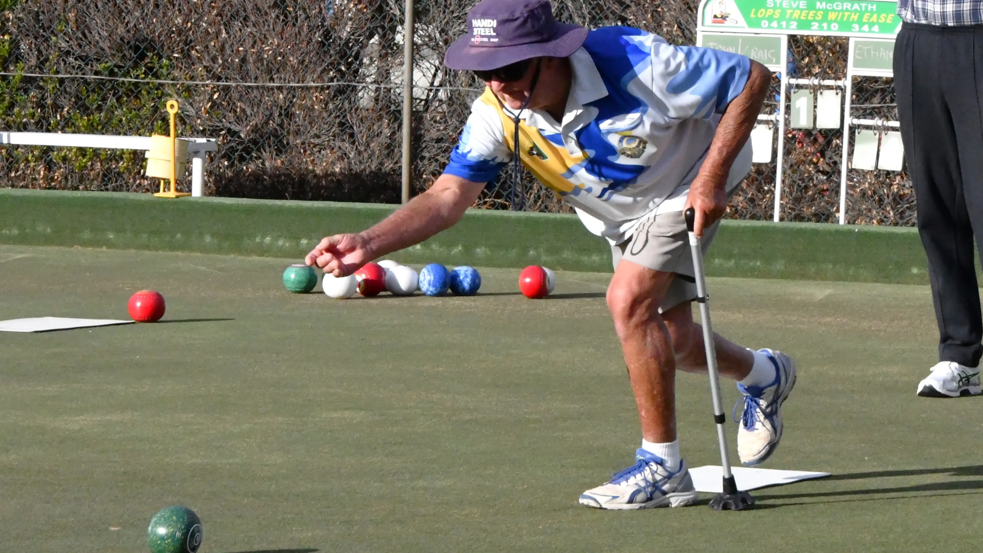 Perfect weather brings out the bowlers