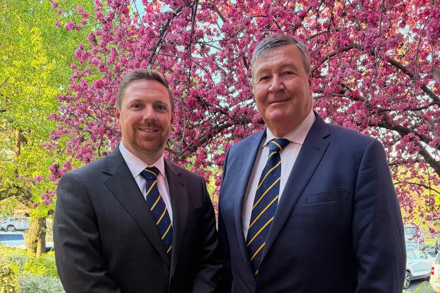 <p>Cabonne deputy mayor Jamie Jones and mayor Kevin Beatty. </p>\\n