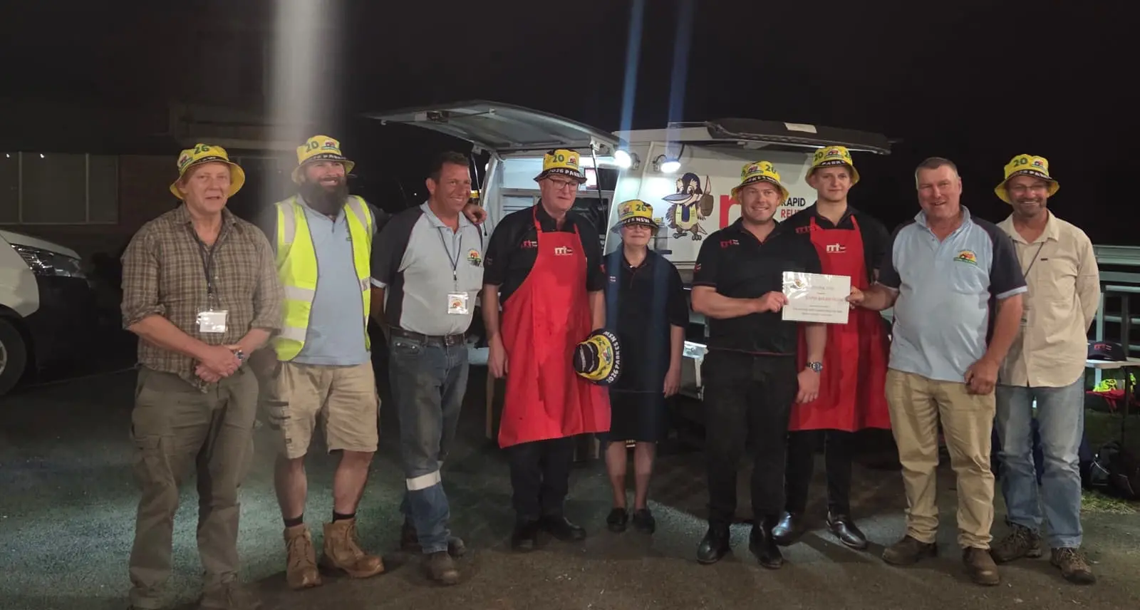 Volunteers help fuel Tractor Trek
