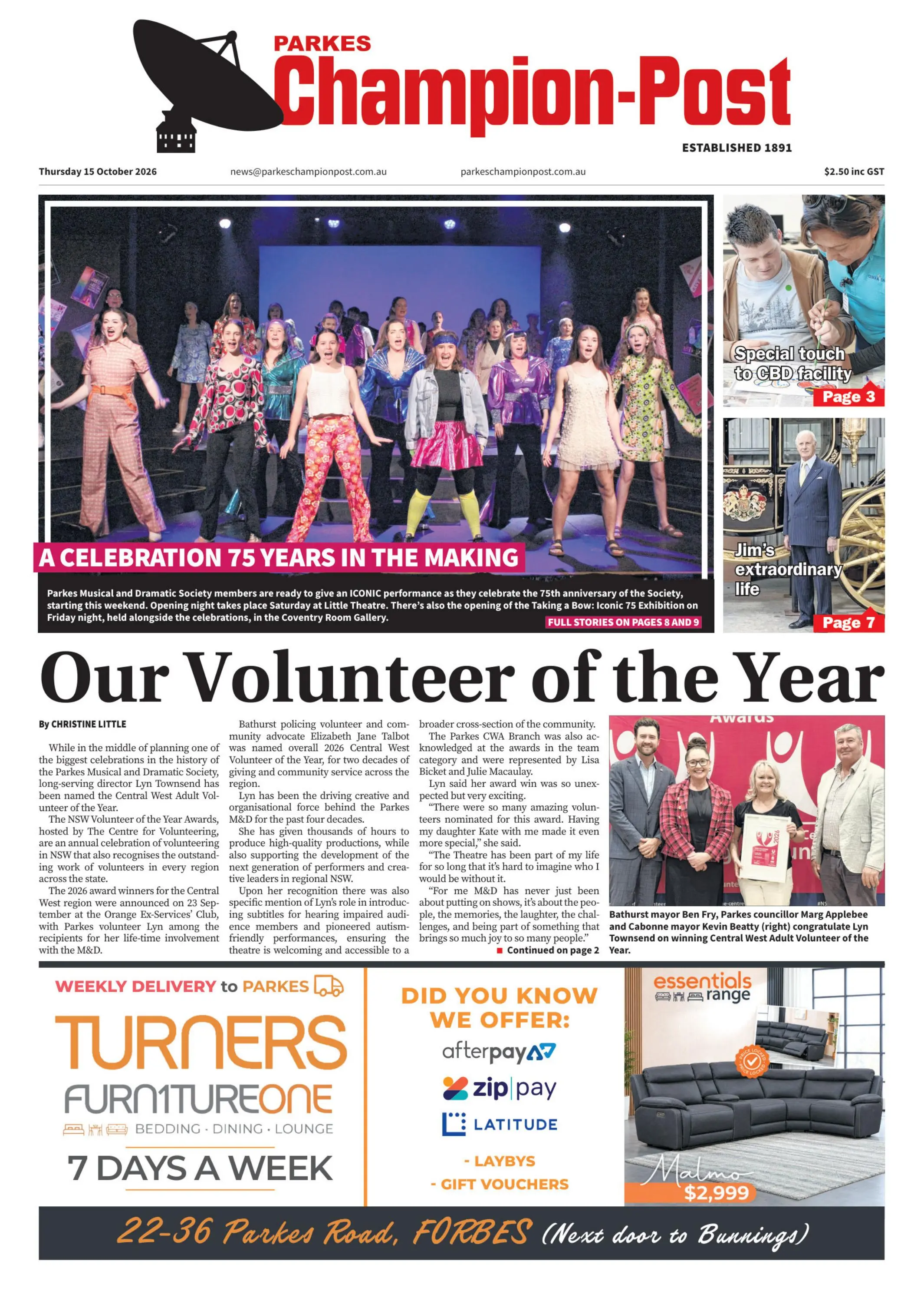 Parkes Champion-Post, Thursday, 15 October, 2026