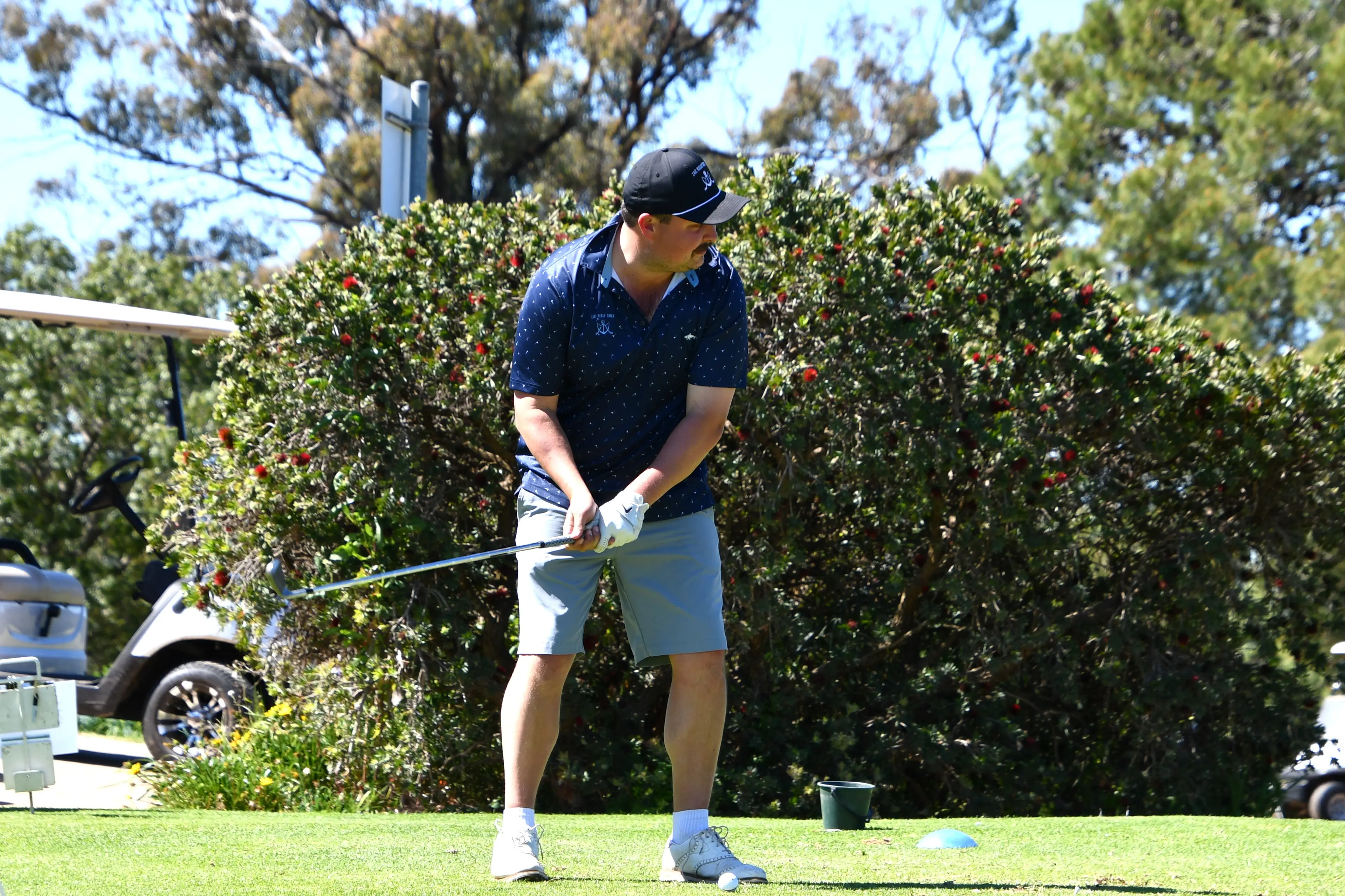 <p>Club Pro Zac Kelly fired a par round in the scratch competition with 4 birdies and a double within 18 holes. PHOTOS: Jenny Kingham</p>\\n