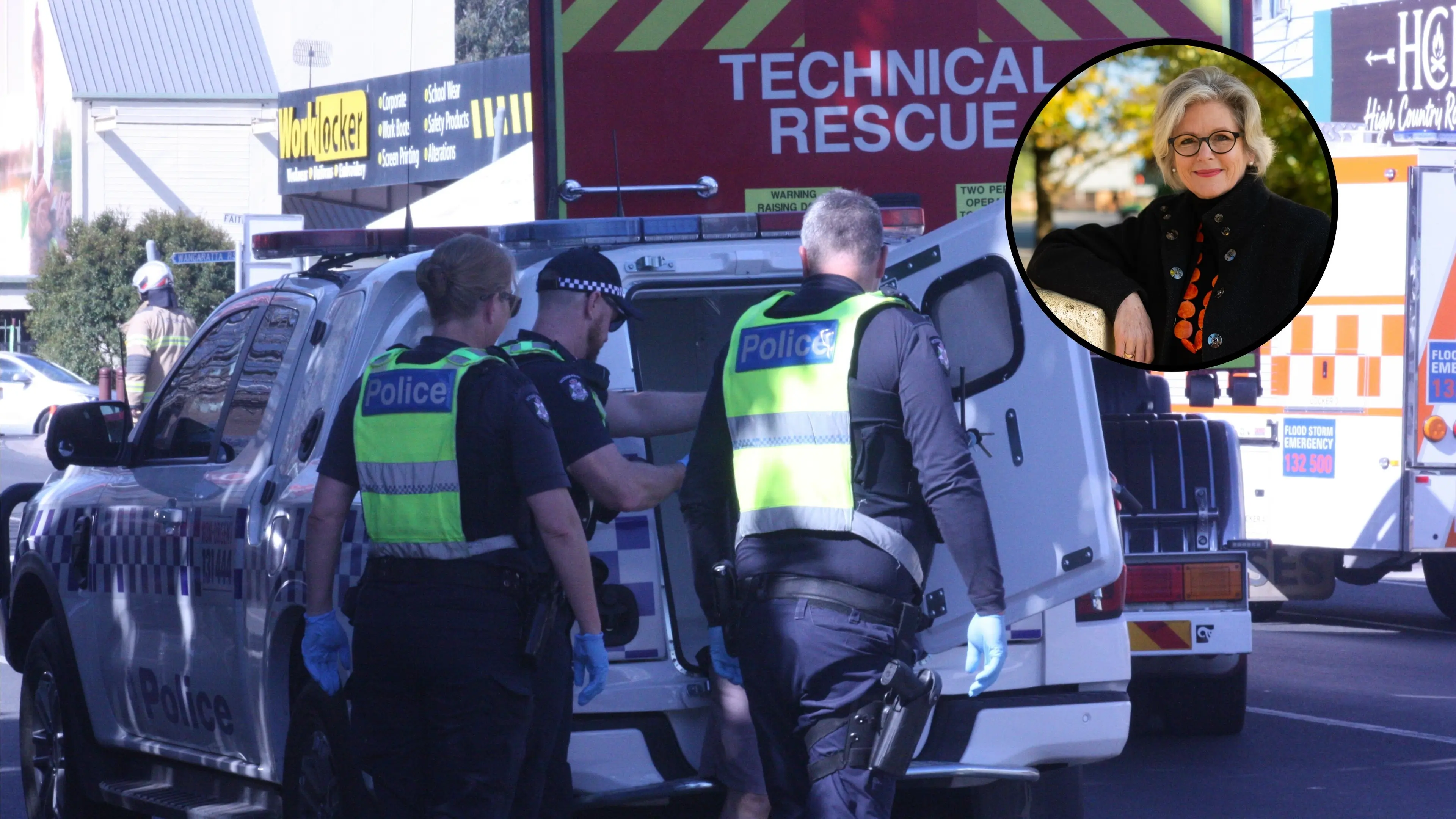 Major investigation underway after Helen Haines struck outside Wangaratta office