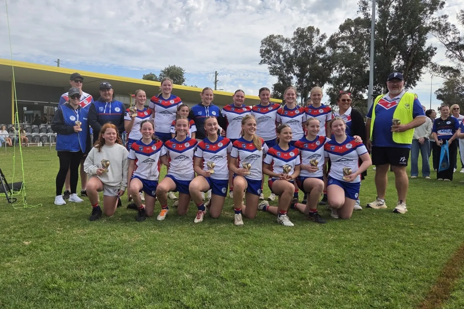 <p>It doesn\\'t get much better than this - the Parkes White Under 14s league tag side earned their place at the top of the Lachlan District Junior Rugby League competition. PHOTO: Facebook</p>\\n