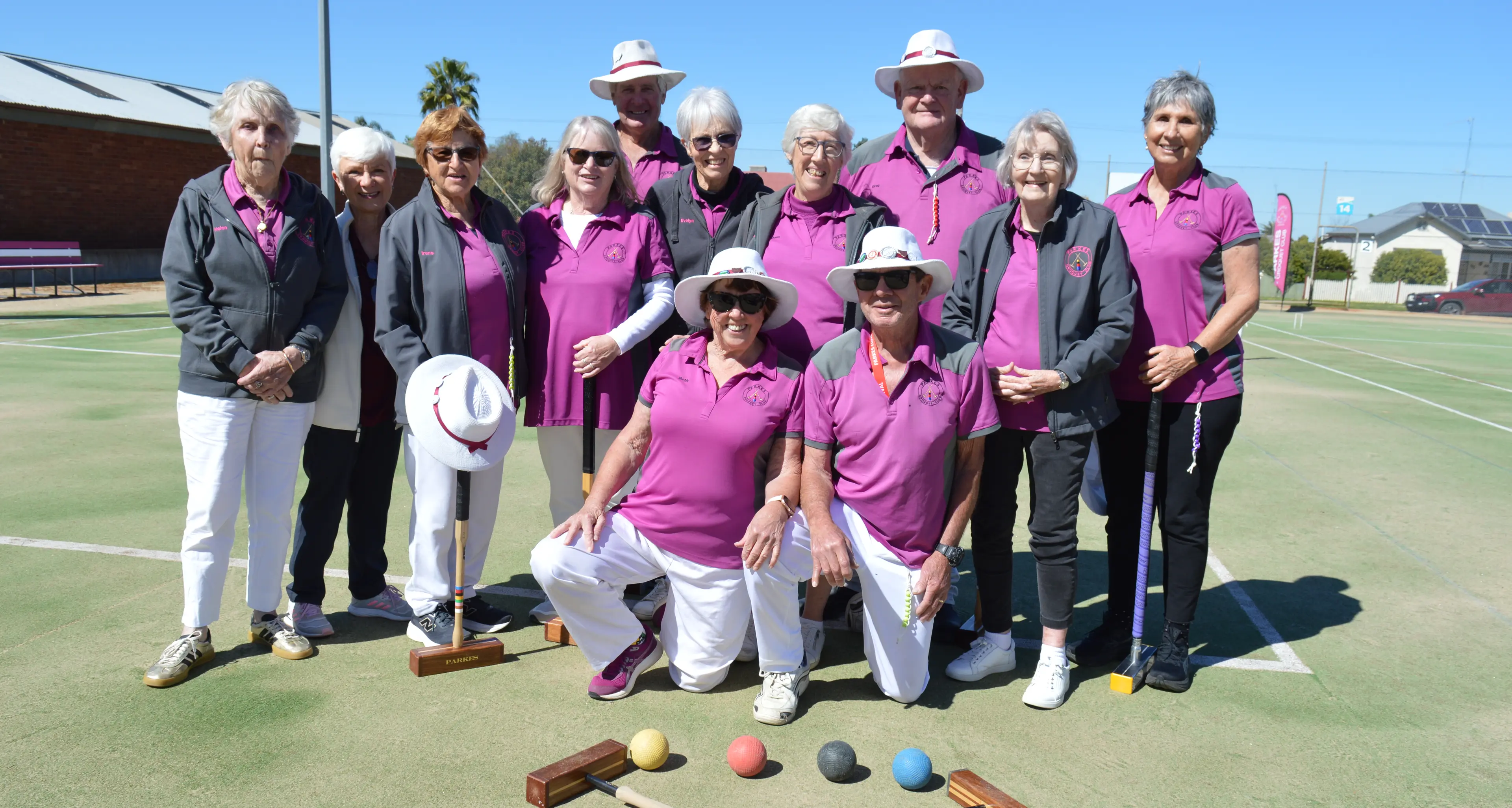 Spring croquet tournament continues to be a hit