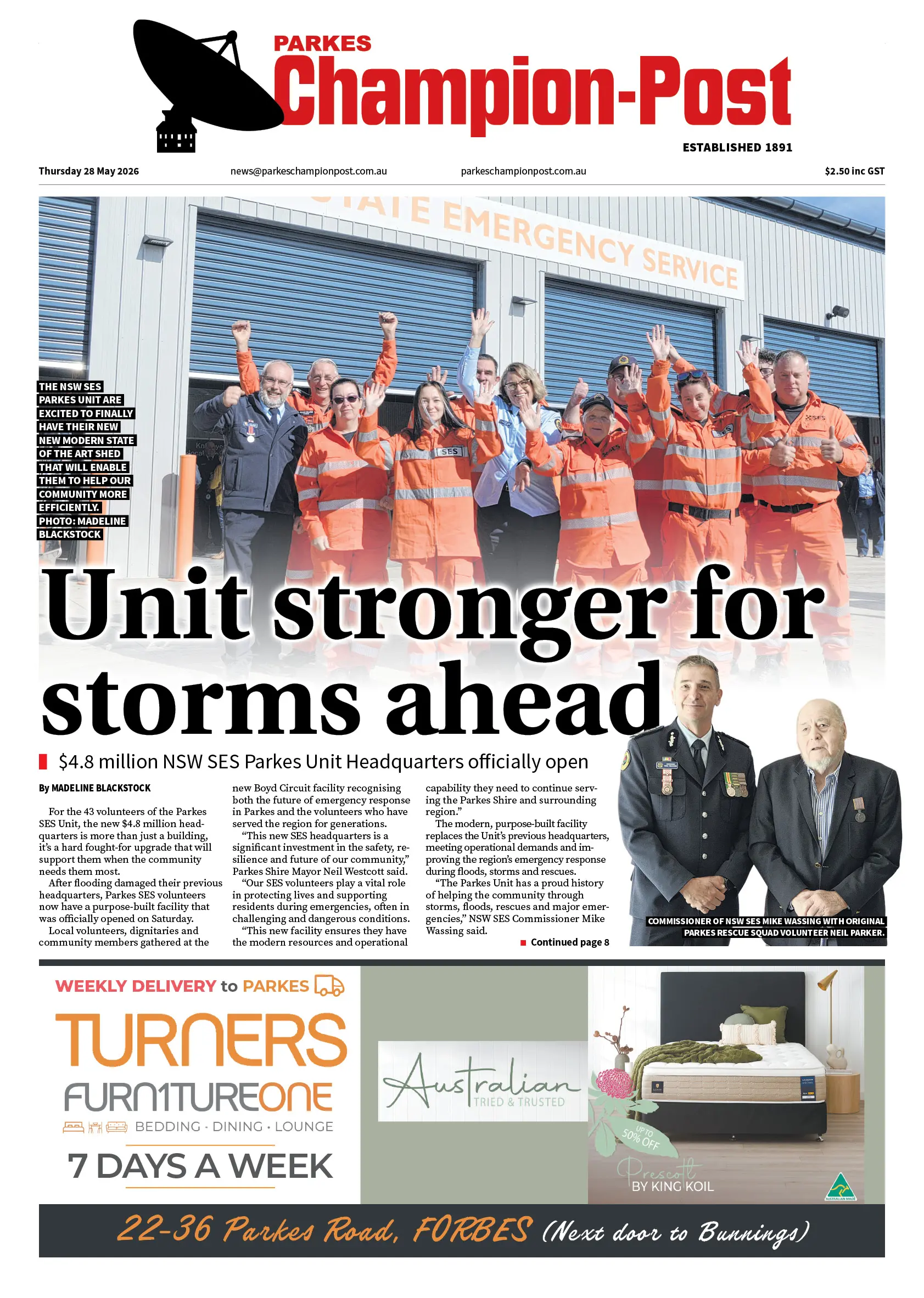 Parkes Champion Post, Thursday 28 May 2026