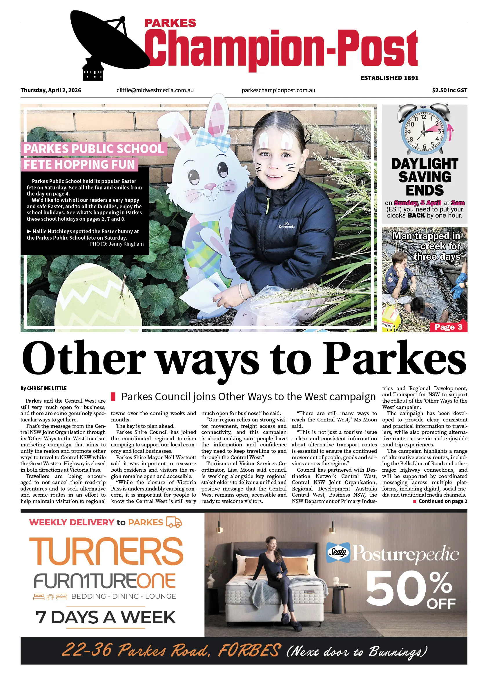 Parkes Champion-Post, Thursday, April 2, 2026