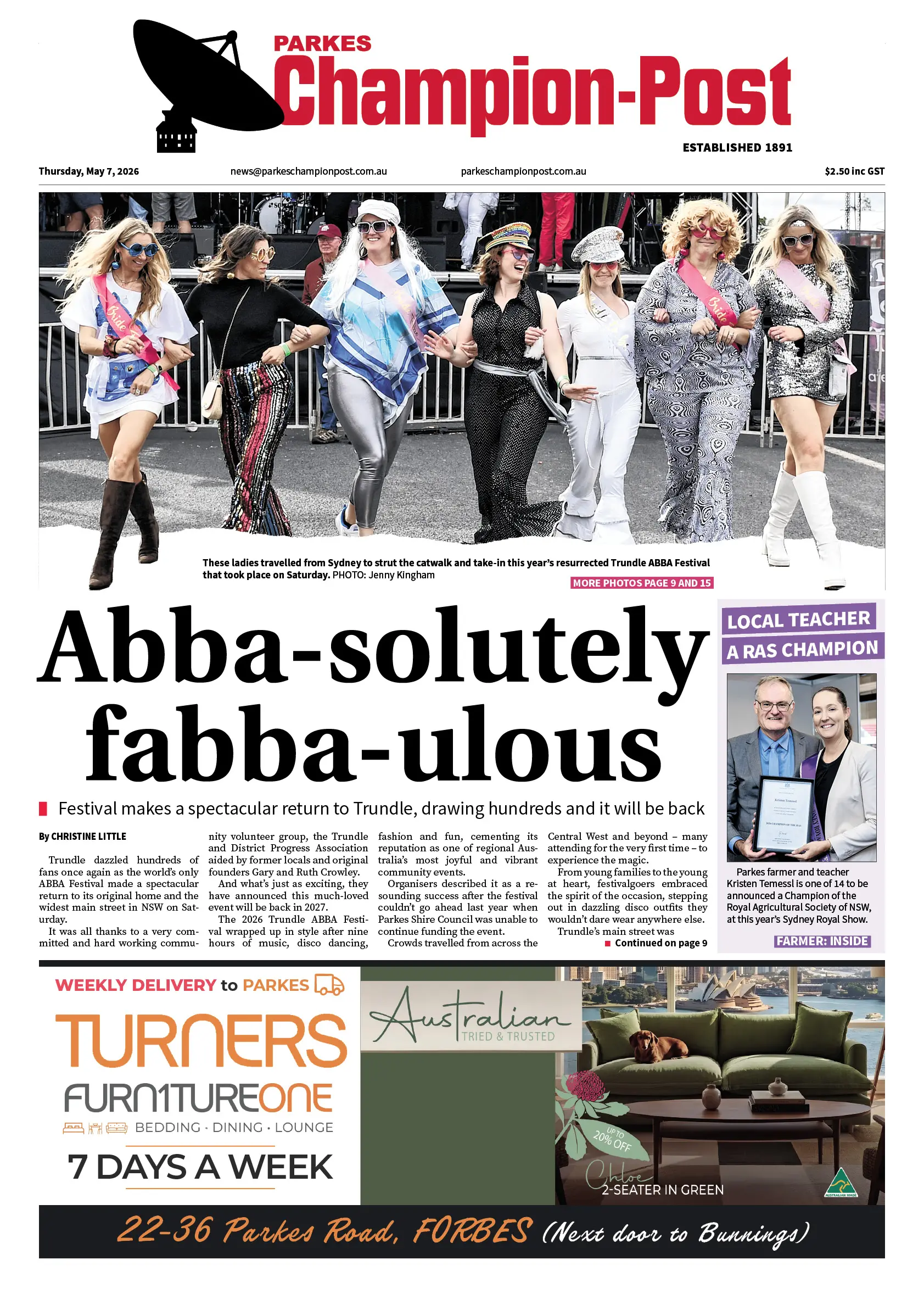 Parkes Champion-Post, Thursday, May 7, 2026