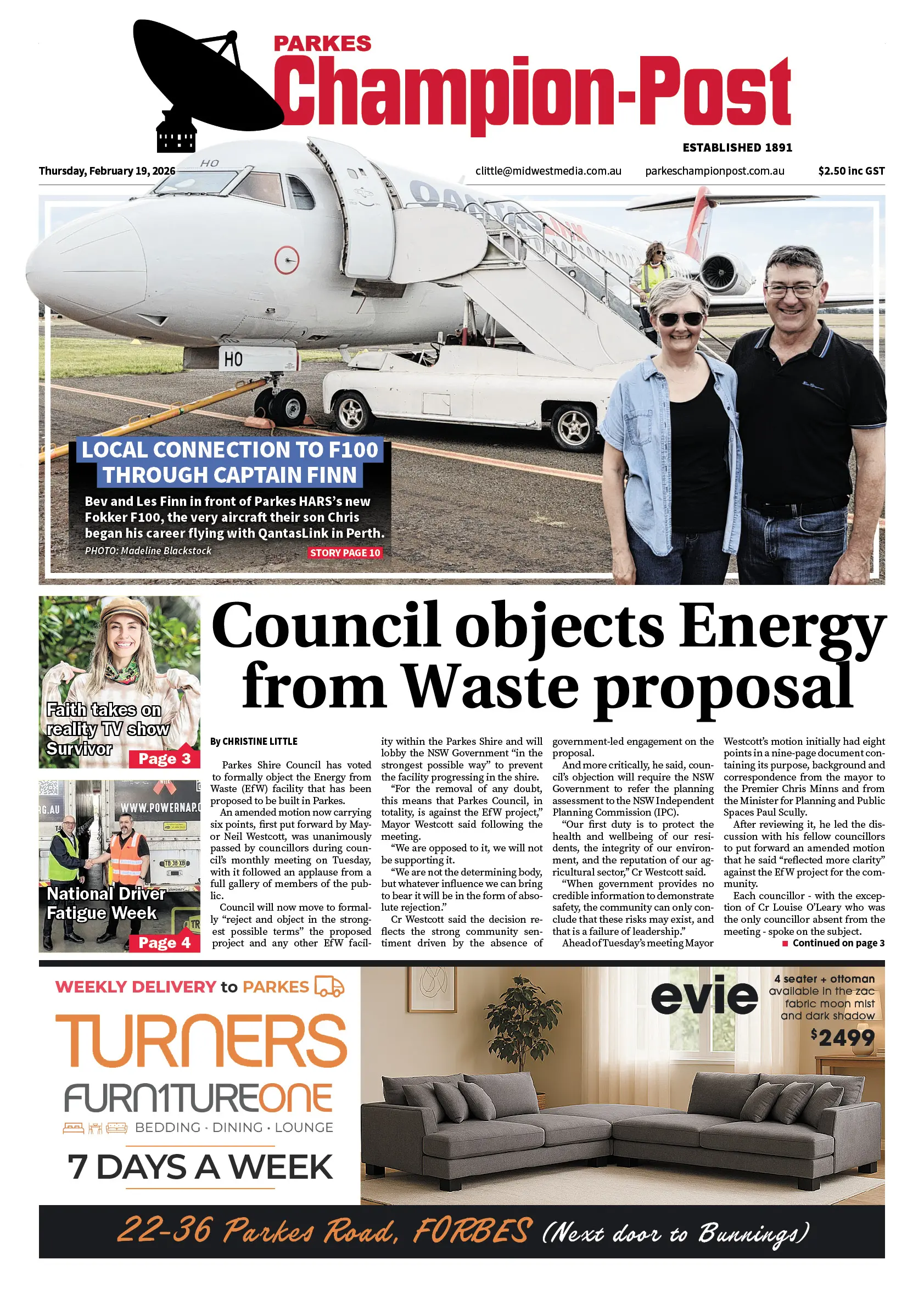 Parkes Champion-Post, Thursday, February 19, 2026