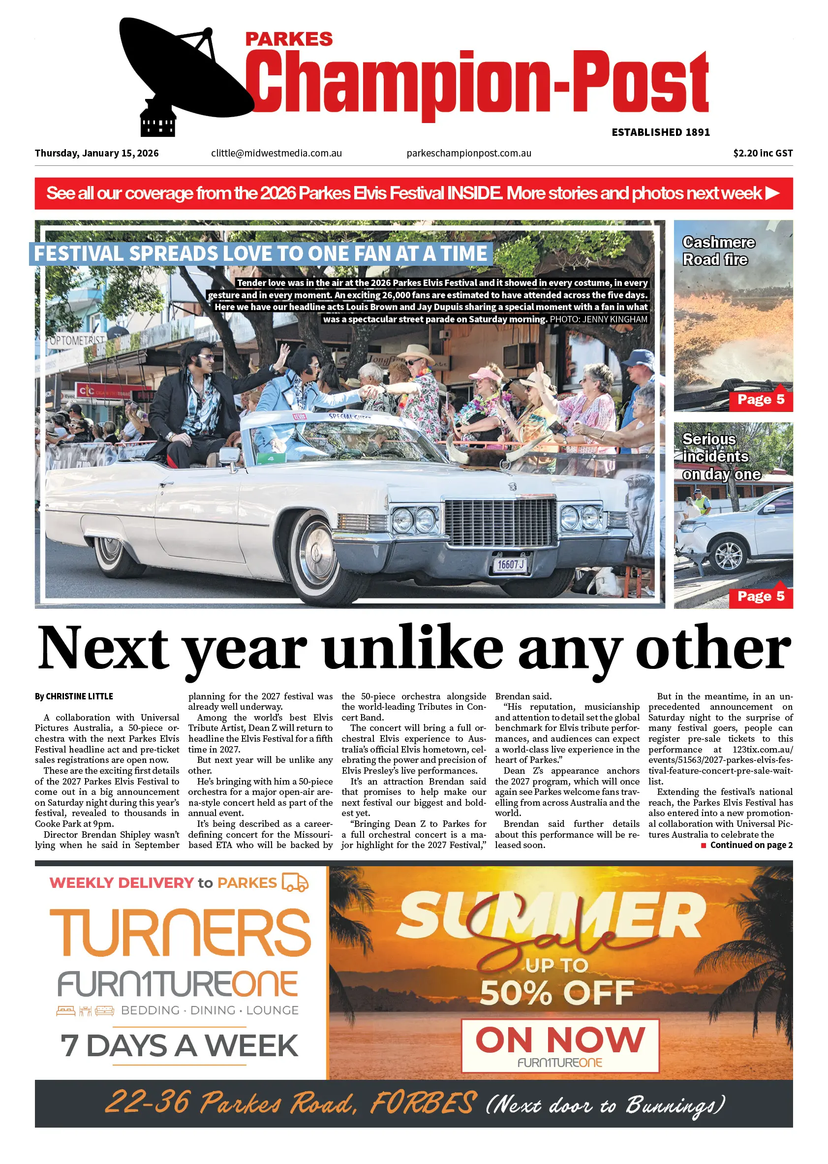 Parkes Champion-Post, Thursday, January 15, 2026